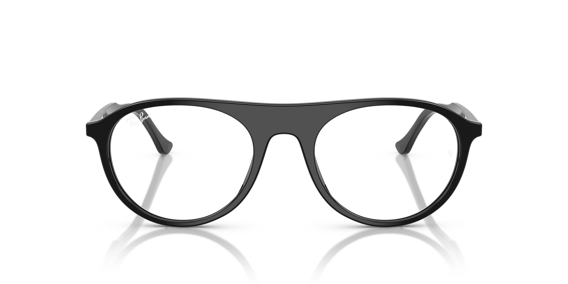 RB5441 Zwart AcetaatEyeglass Frames van B24, Vooraanzicht