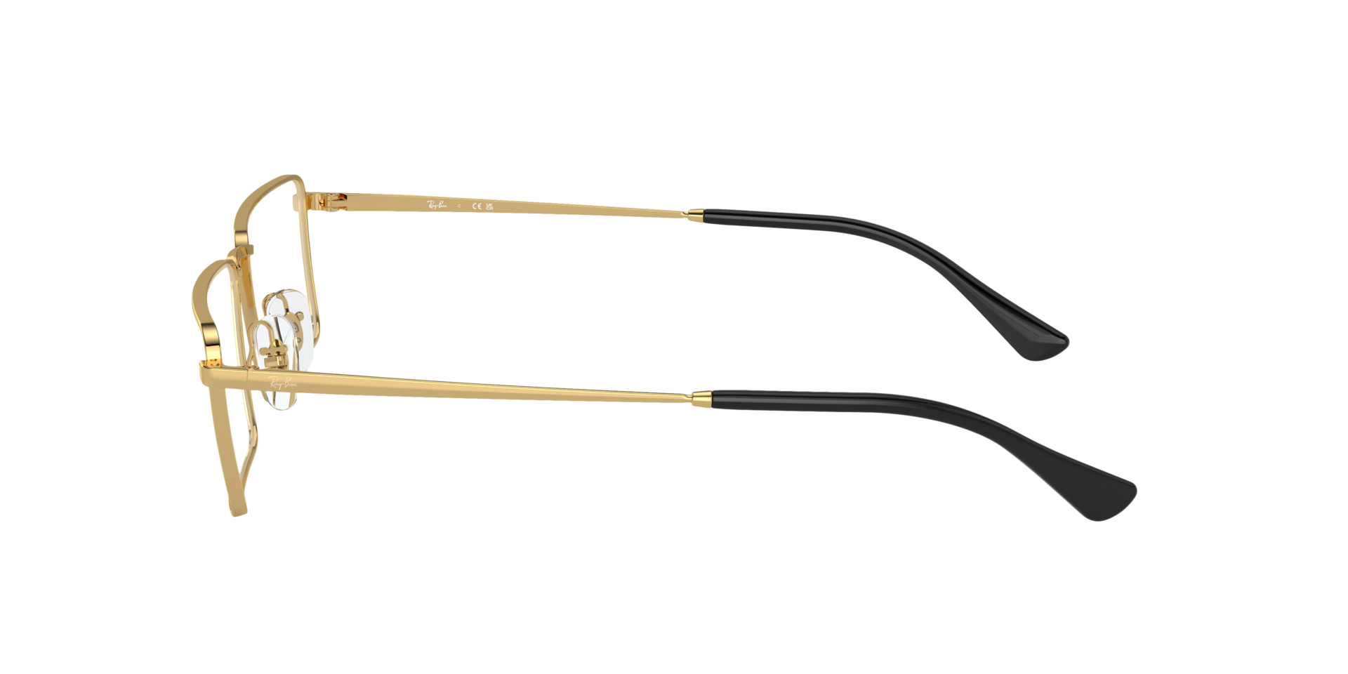 RB6541 Arista goud MetaalEyeglass Frames van B24, Zijaanzicht