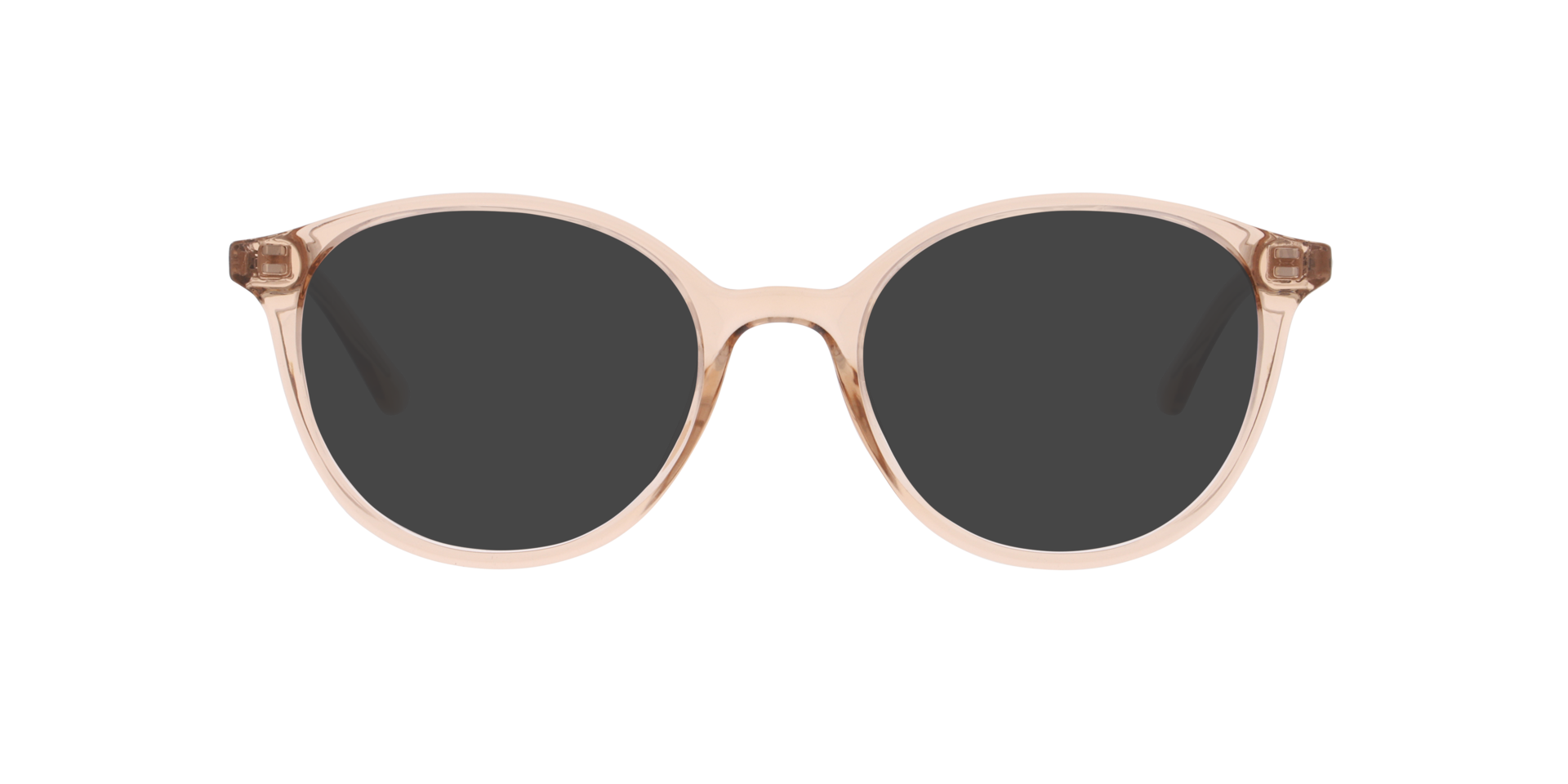 Slate Kristal nude KunststofEyeglass Frames van B24, met getinte lenzen