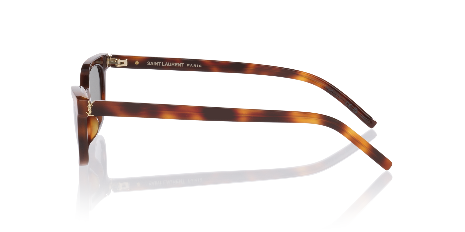Sl M160 Tortoise Clear AcetaatSunglass Frames van B24, Zijaanzicht