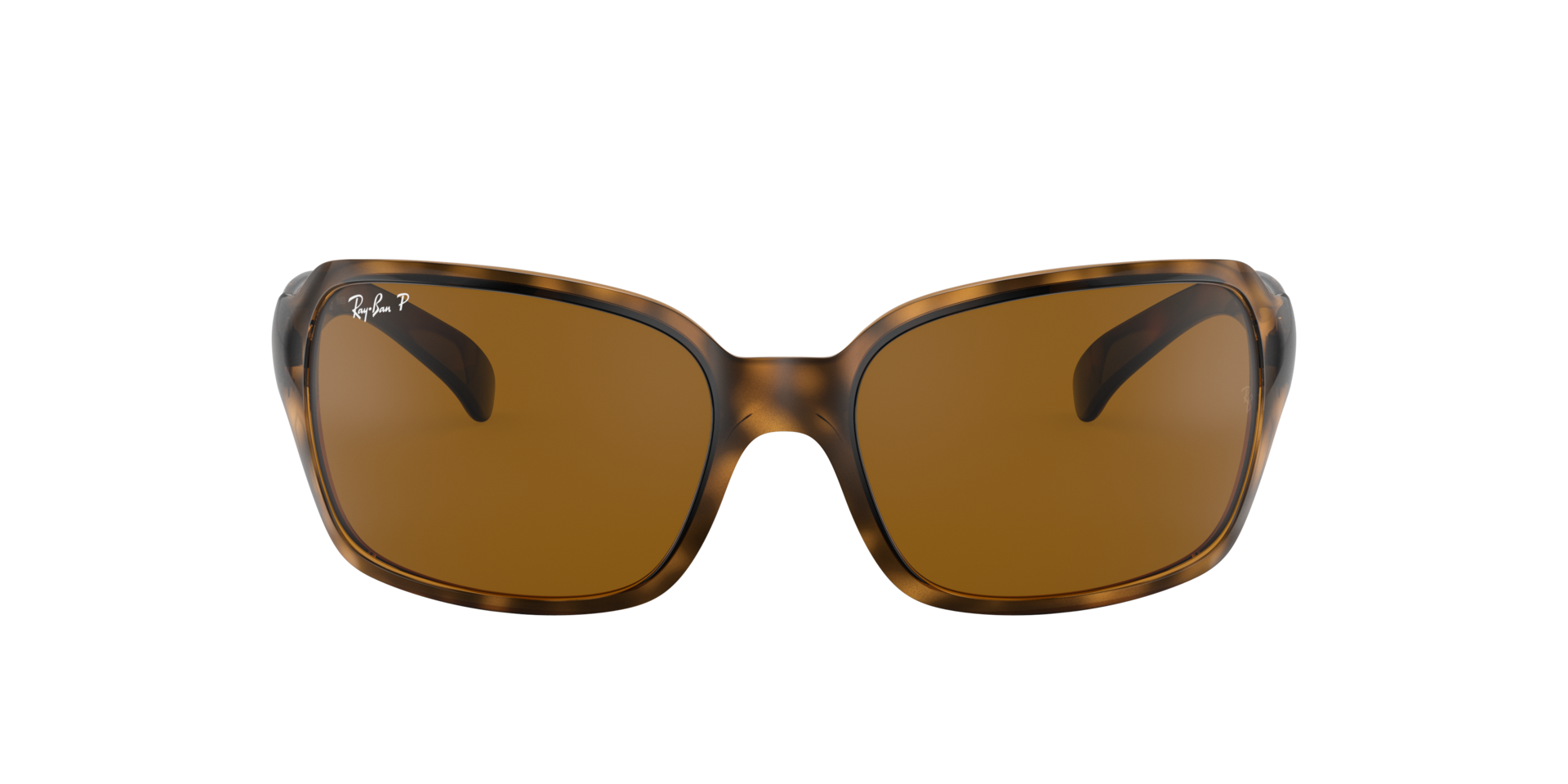 RB4068 Havana KunststofSunglass Frames van B24, met getinte lenzen