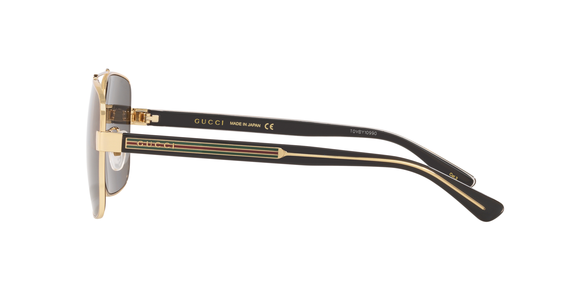 GG0529S Gold MetallSunglass Frames von B24, Seitenansicht