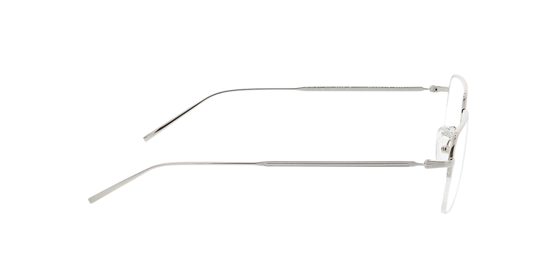 Tommy Zilver MetaalEyeglass Frames van B24, Zijaanzicht