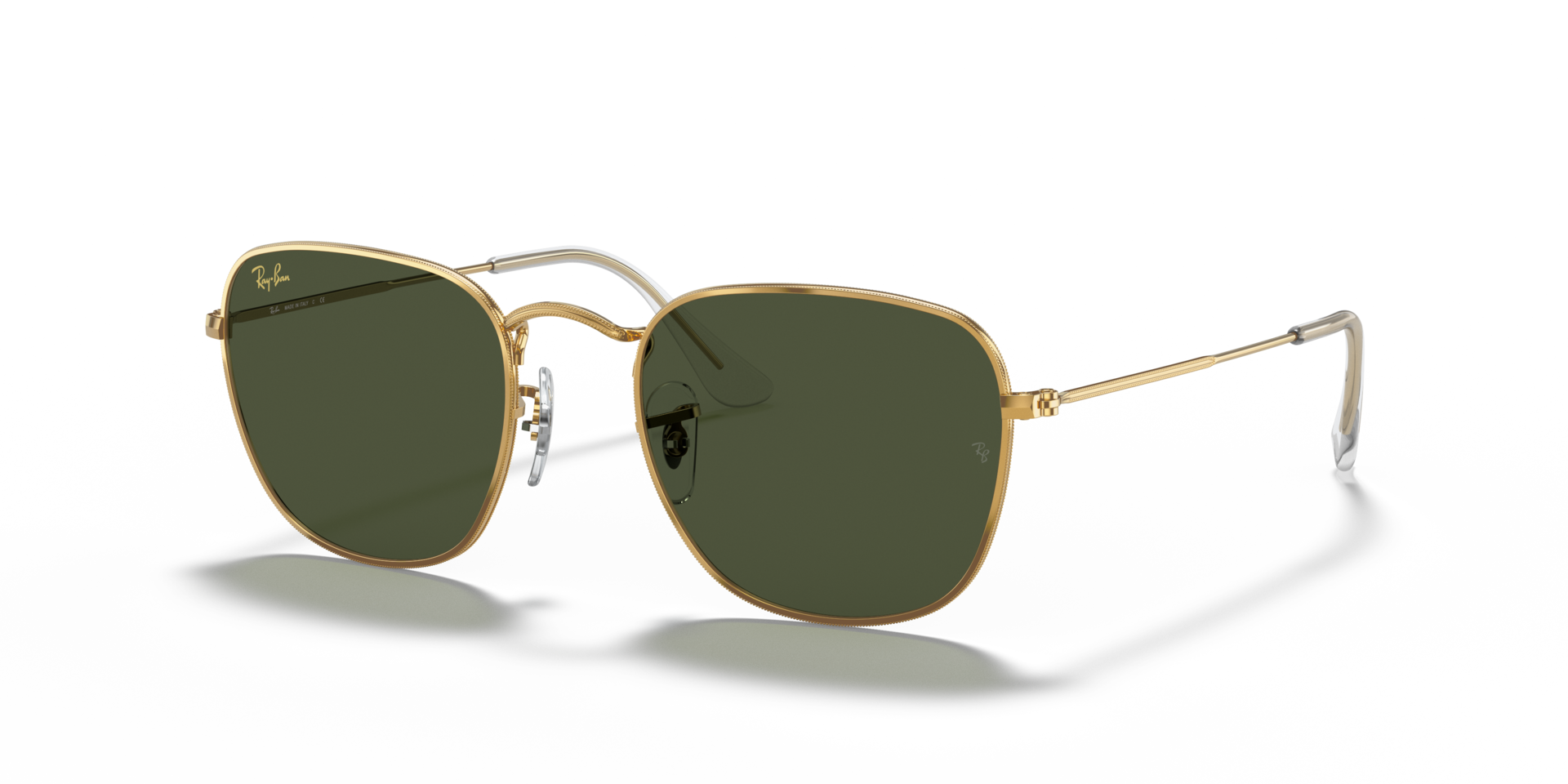 RB3857 Gold MetallSunglass Frames von B24, Dreiviertelansicht