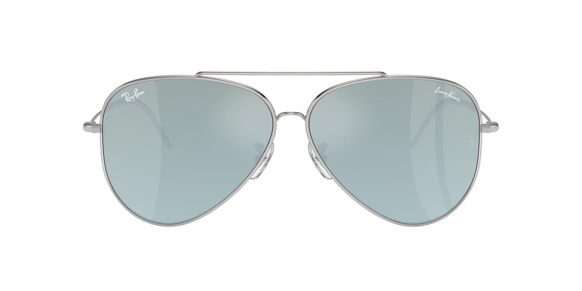 RBR0101S Zilver MetaalSunglass Frames van B24, met getinte lenzen