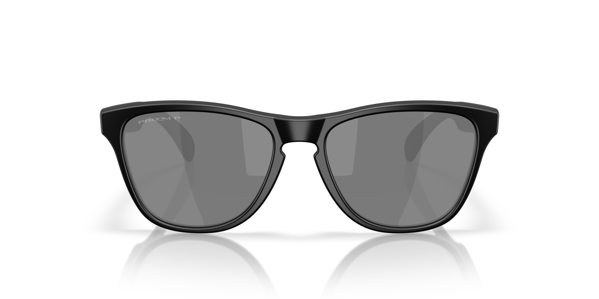 Frogskins™ S Matzwart KunststofSunglass Frames van B24, Vooraanzicht