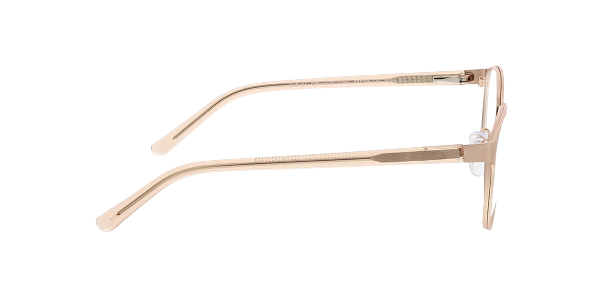 Lima Mat roze goud MetaalEyeglass Frames van B24, Zijaanzicht