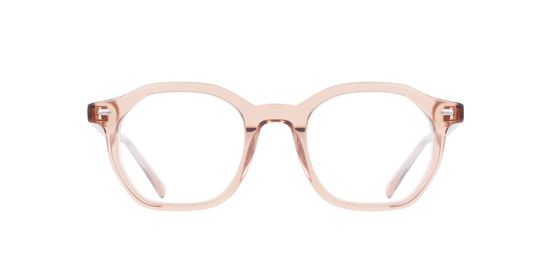 Miles Crystal Maple Syrup AcetatEyeglass Frames von B24, Vorderansicht
