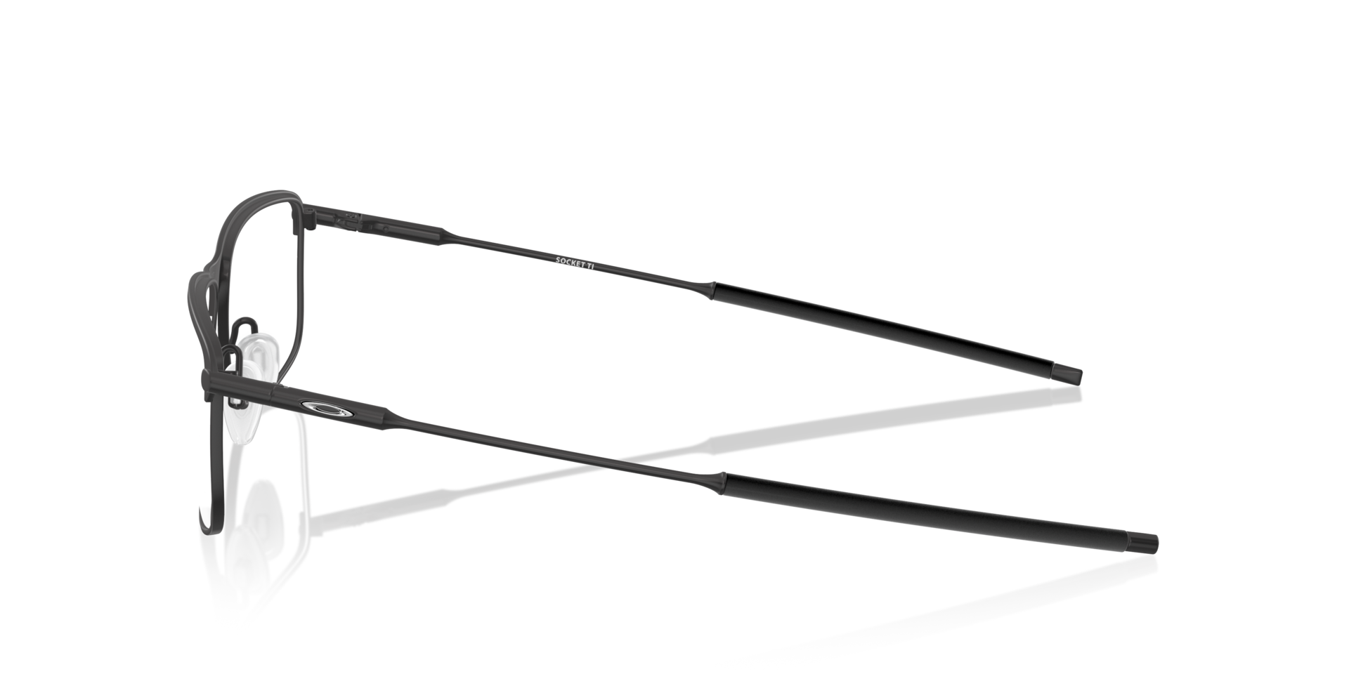 Socket TI Schwarz satiniert TitanEyeglass Frames von B24, Seitenansicht
