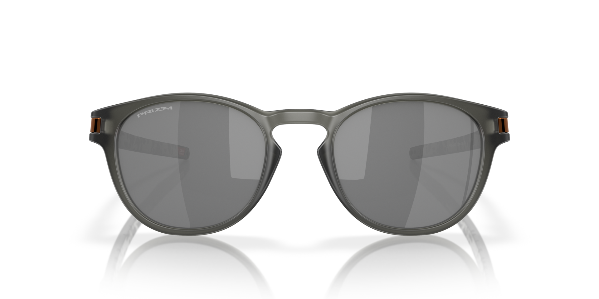 Latch™ Community Collection Matgrijs dofgrijs KunststofSunglass Frames van B24, Vooraanzicht