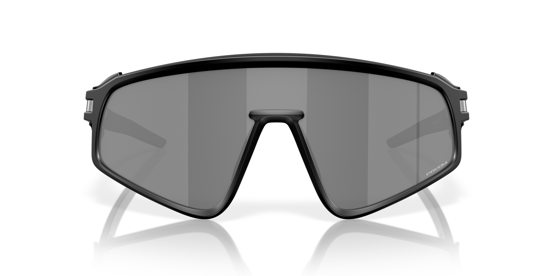 Latch™ Panel Matt Schwarz KunststoffSunglass Frames von B24, Vorderansicht