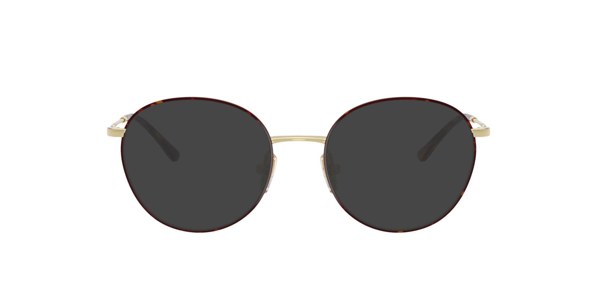 VO4280T Top Havana & Light Gold TitaanEyeglass Frames van B24, met getinte lenzen