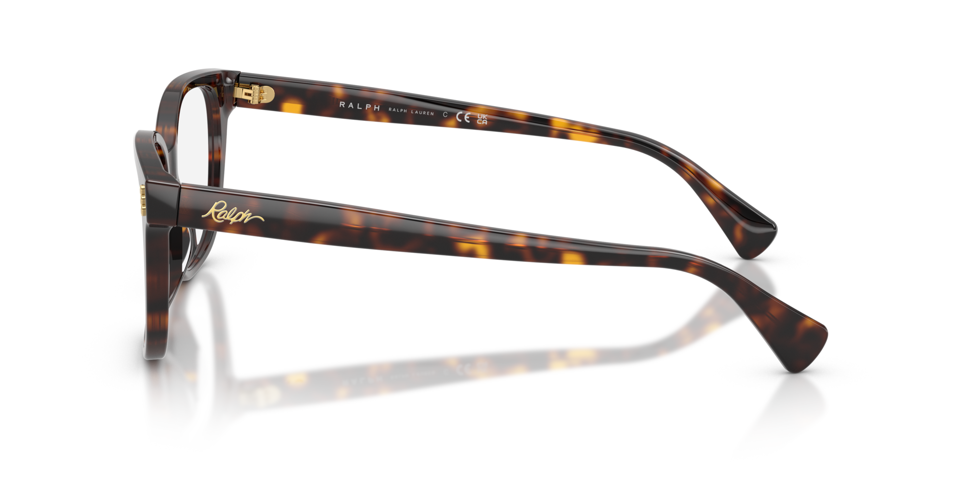 RA7196U Dunkelhavana AcetatEyeglass Frames von B24, Seitenansicht
