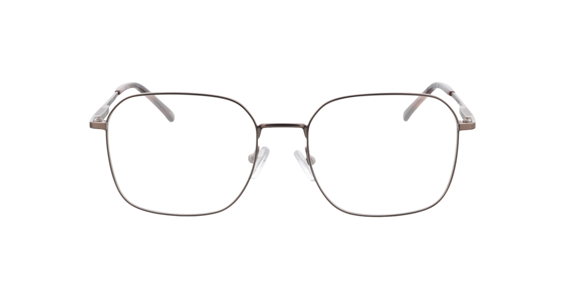 Steve Mat gunmetal  &  Havana MetaalEyeglass Frames van B24, Vooraanzicht