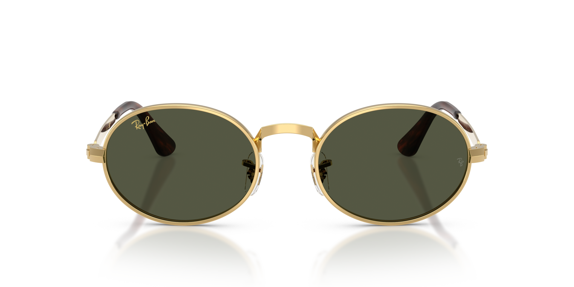 RB3931 Arista goud MetaalSunglass Frames van B24, Vooraanzicht