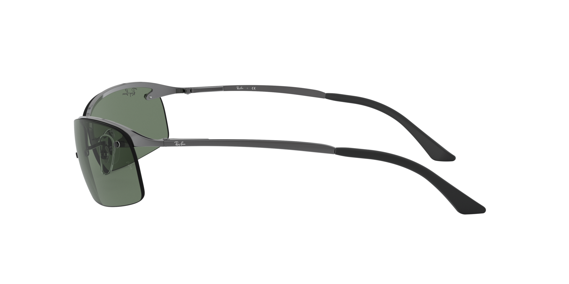 RB3183 Gunmetal MetallSunglass Frames von B24, Seitenansicht