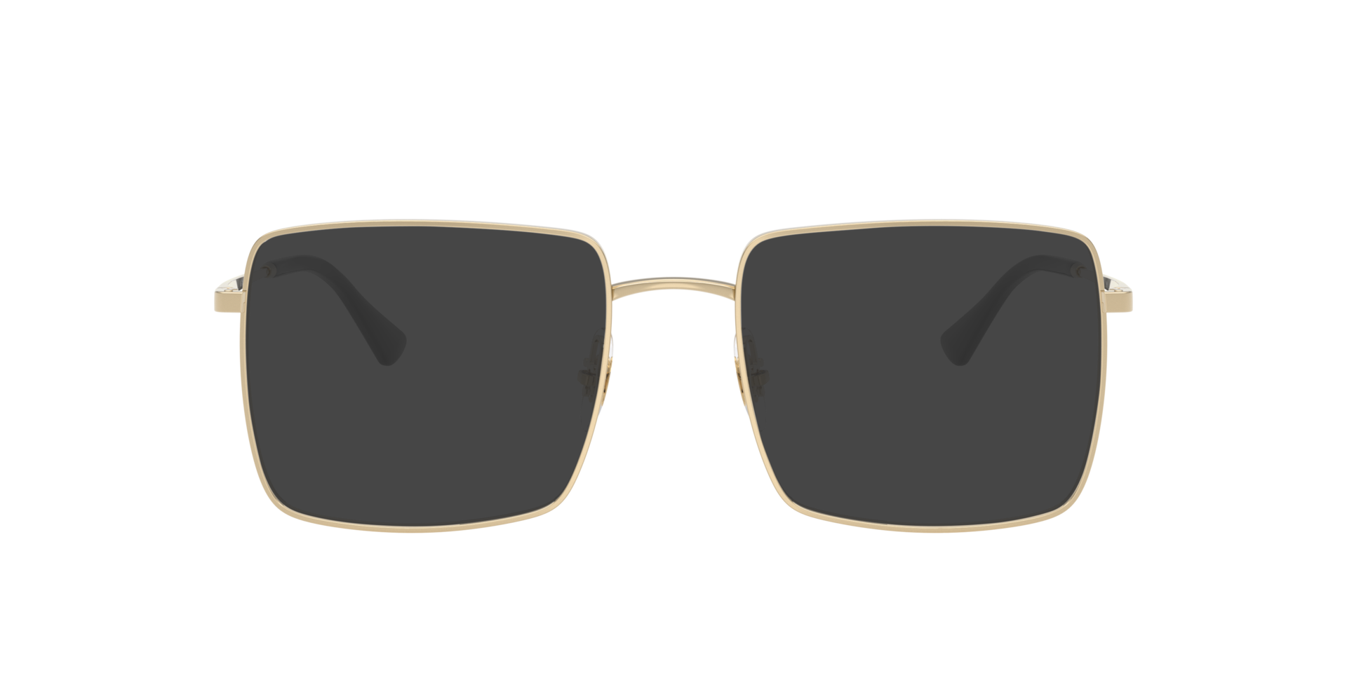 RB6553 Hellgold MetallEyeglass Frames von B24, mit getönten Gläsern