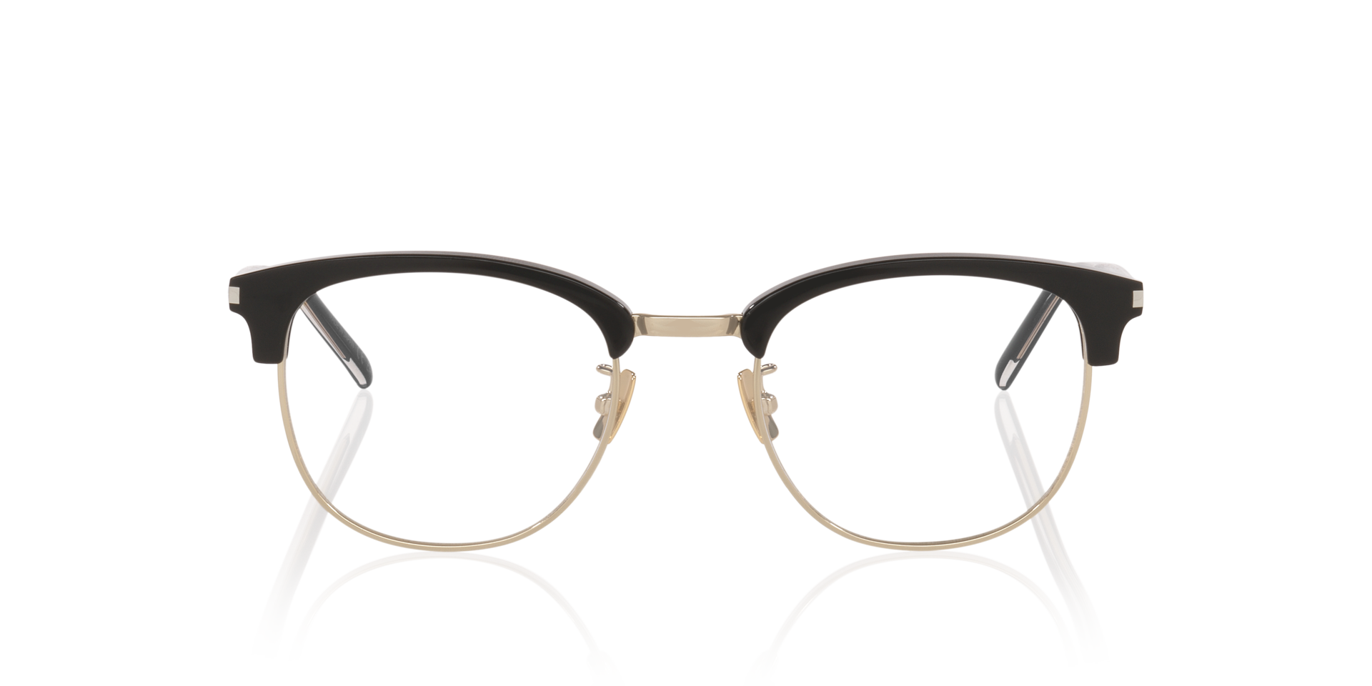 SL 779 Zwart AcetaatEyeglass Frames van B24, Vooraanzicht