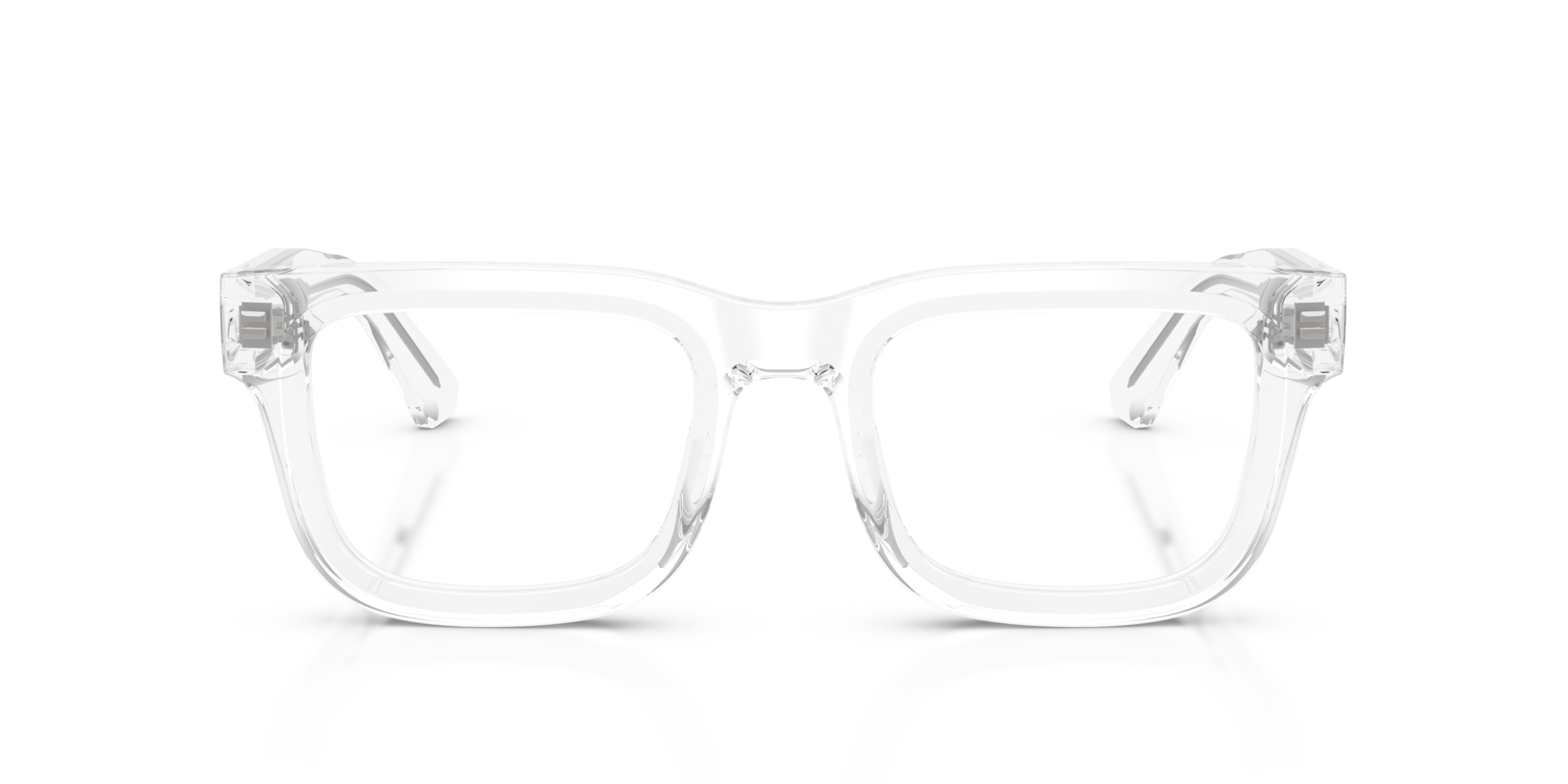 EA3279 Crystal glänzend AcetatEyeglass Frames von B24, Vorderansicht