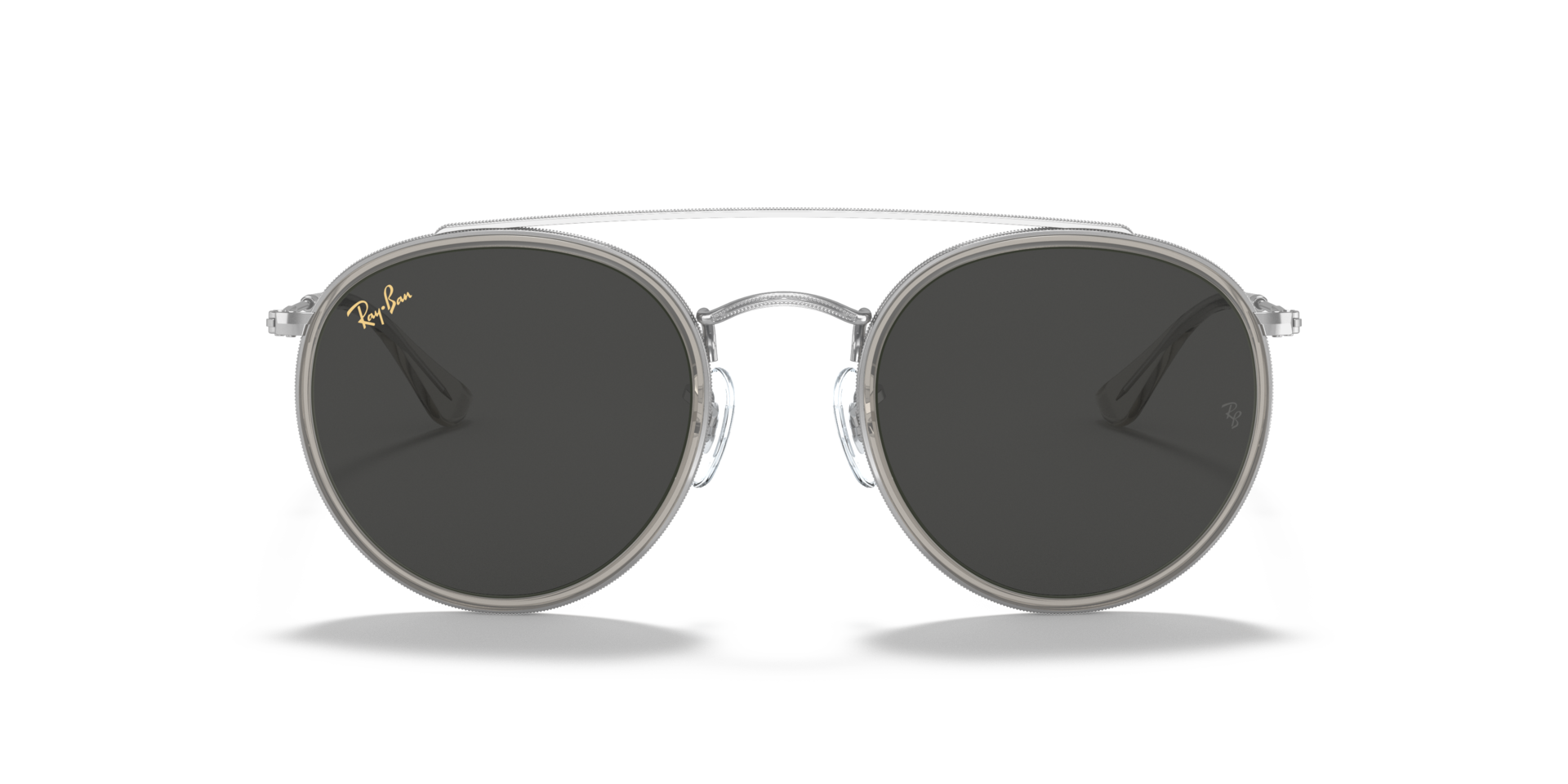 RB3647N Zilver MetaalSunglass Frames van B24, Vooraanzicht