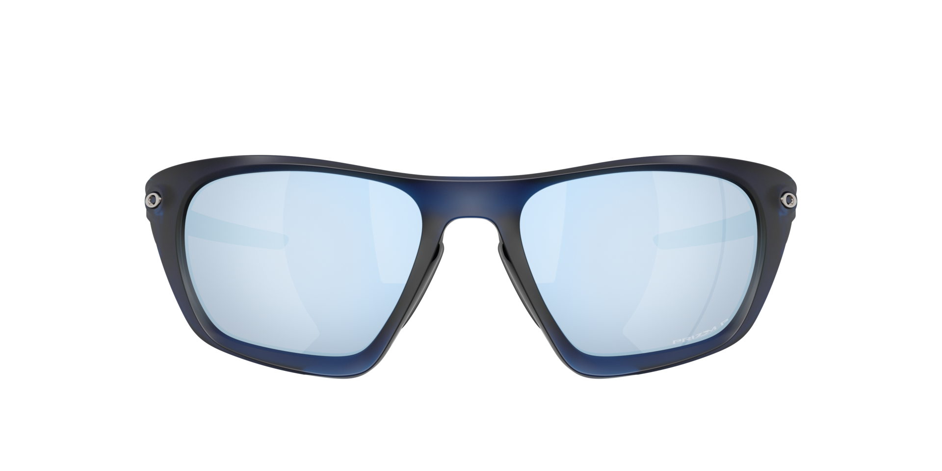 Lateralis Matte Transparent Blue KunststofSunglass Frames van B24, met getinte lenzen