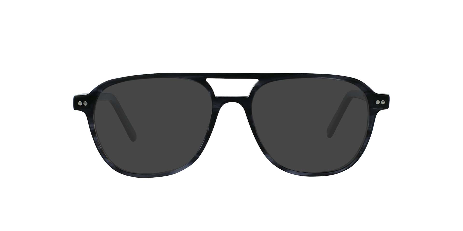 Wilker Lightning Dark Grey AcetaatEyeglass Frames van B24, met getinte lenzen