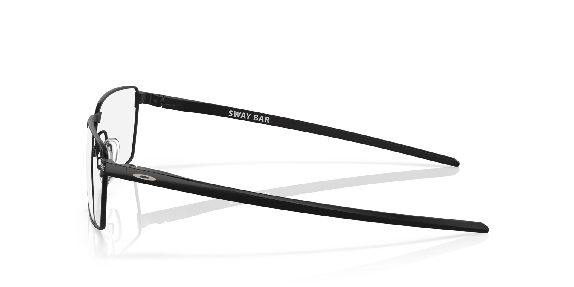 Sway Bar Schwarz satiniert TitanEyeglass Frames von B24, Seitenansicht