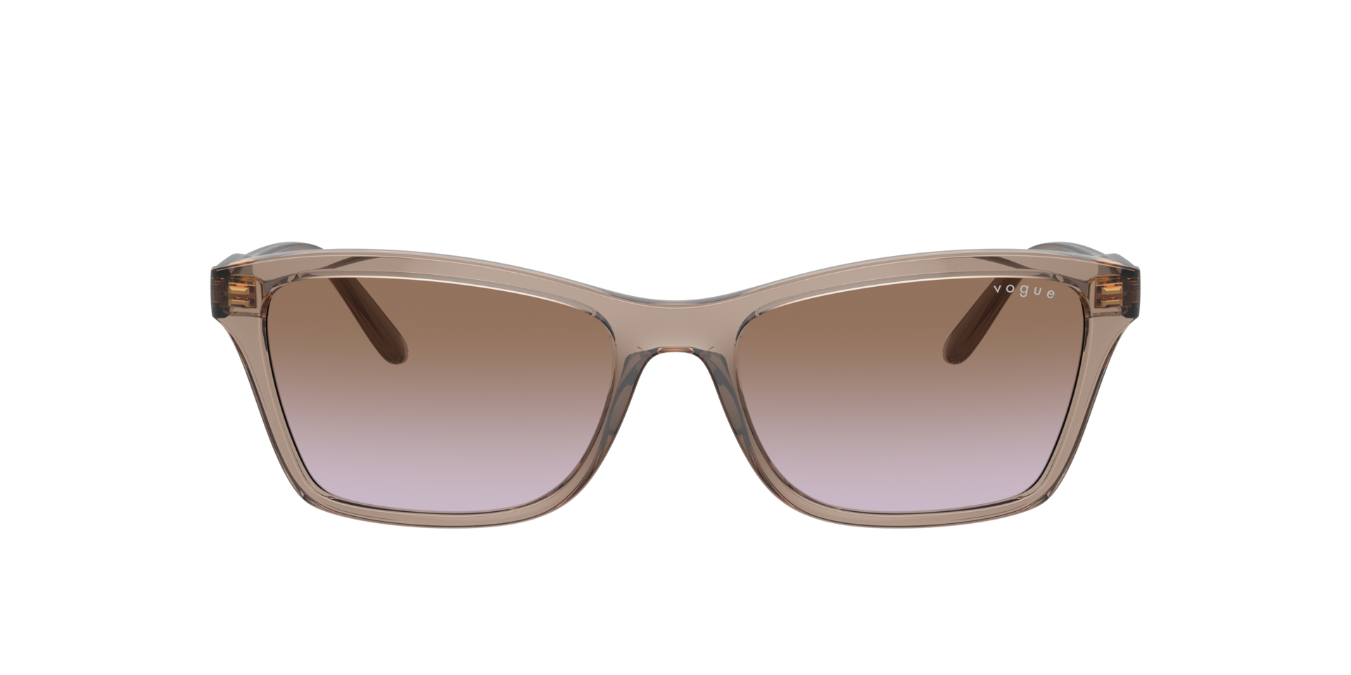 VO5551S Braun transparent KunststoffSunglass Frames von B24, mit getönten Gläsern