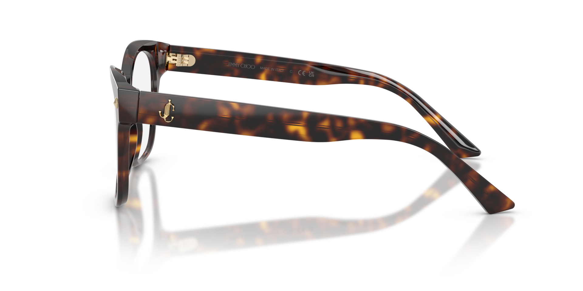 JC3056 Havana AcetatEyeglass Frames von B24, Seitenansicht