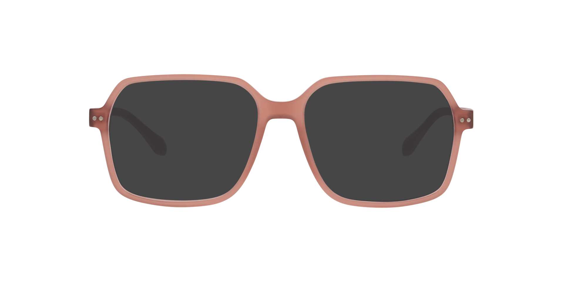 Nantes Crystal Dusty Pink AcetaatEyeglass Frames van B24, met getinte lenzen