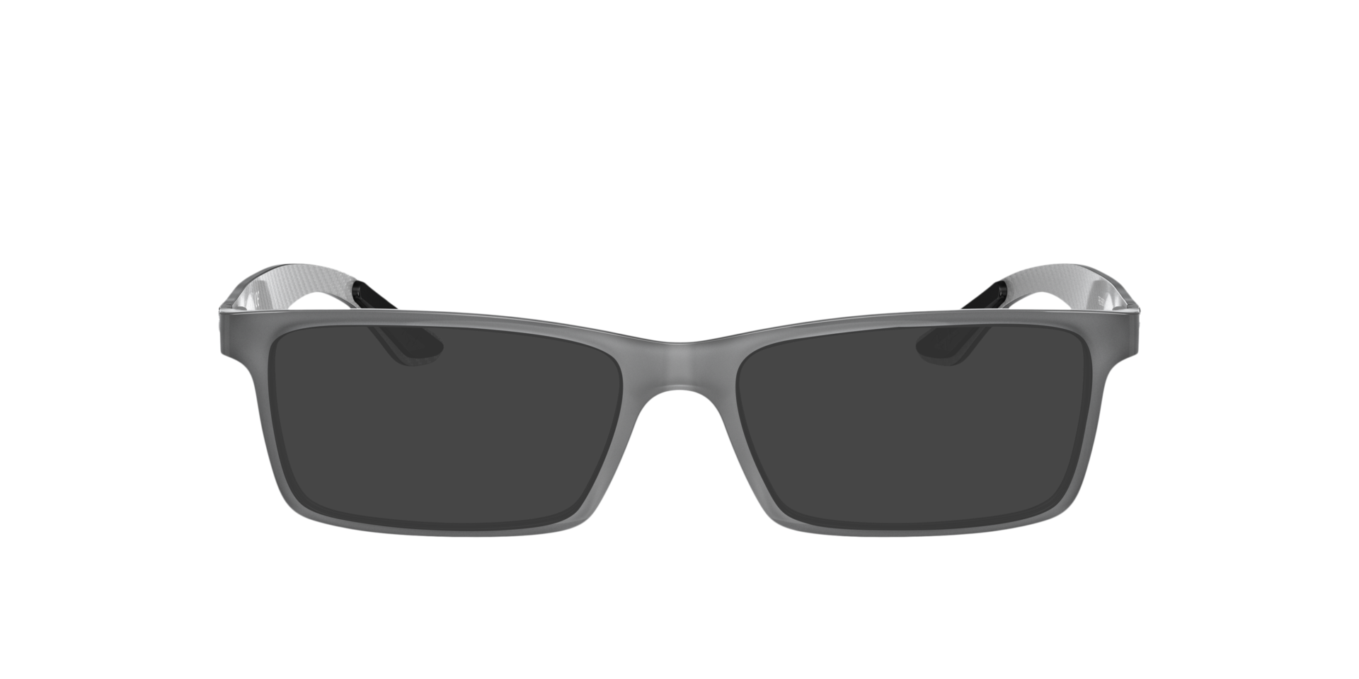RB8901 Grau KunststoffEyeglass Frames von B24, mit getönten Gläsern