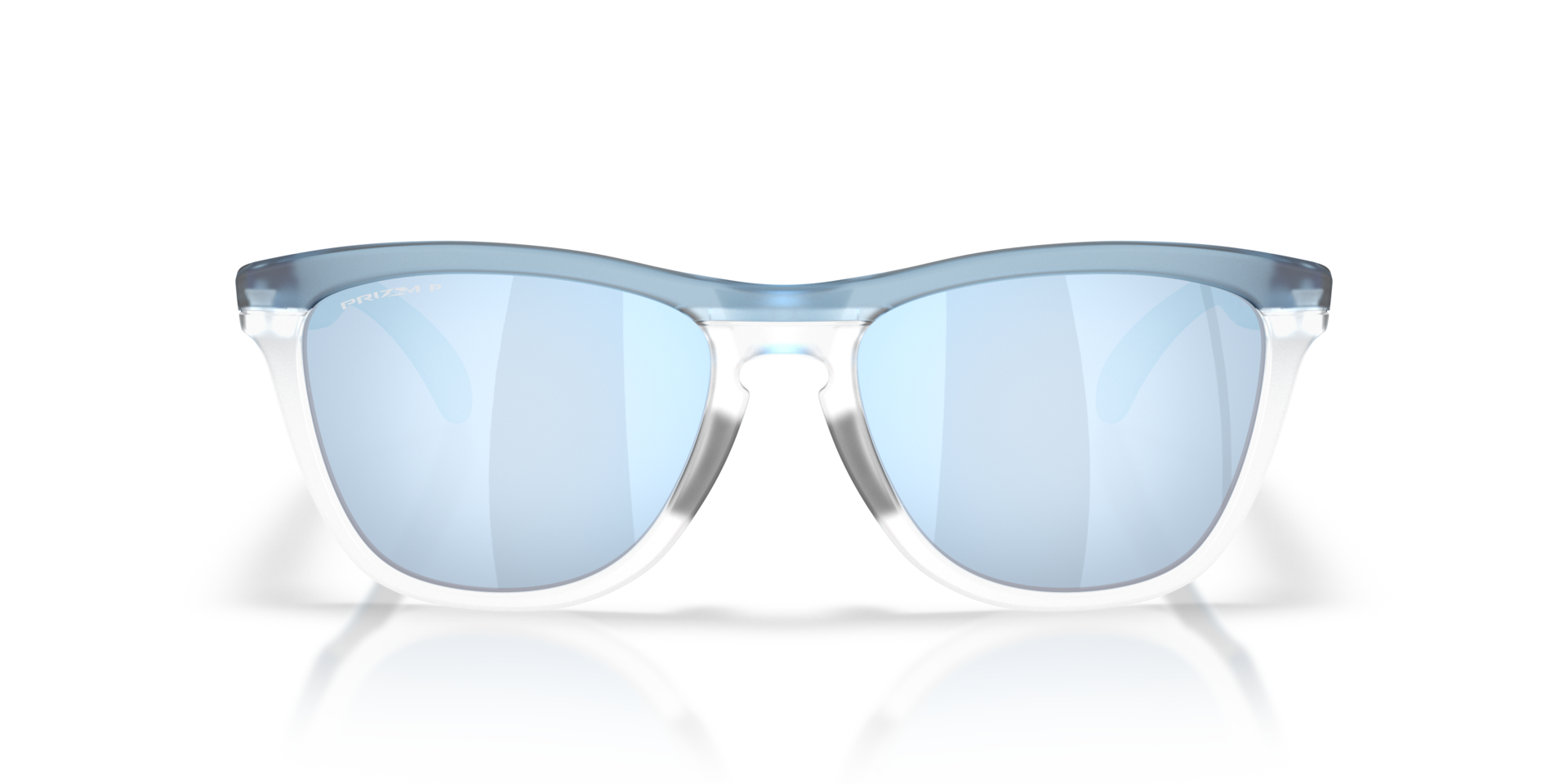 Frogskins™ Range XL Transparent Stonewash & Clear KunststofSunglass Frames van B24, Vooraanzicht