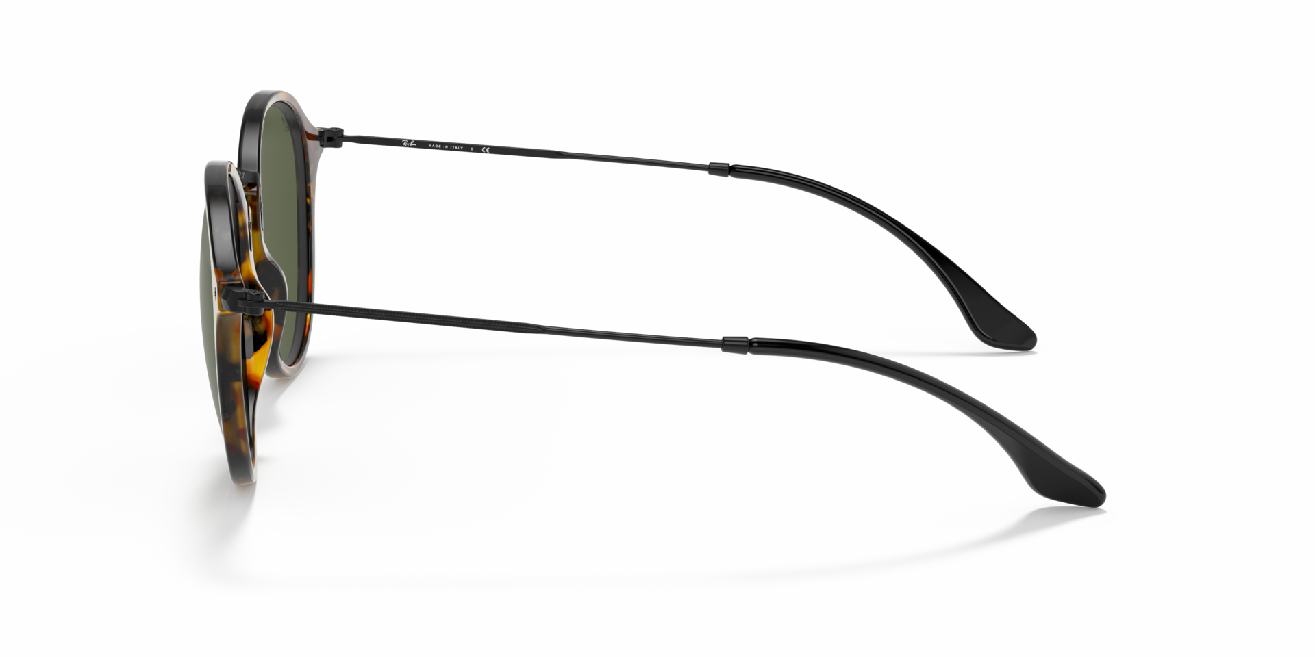RB2447 Havana Schwarz AcetatSunglass Frames von B24, Seitenansicht