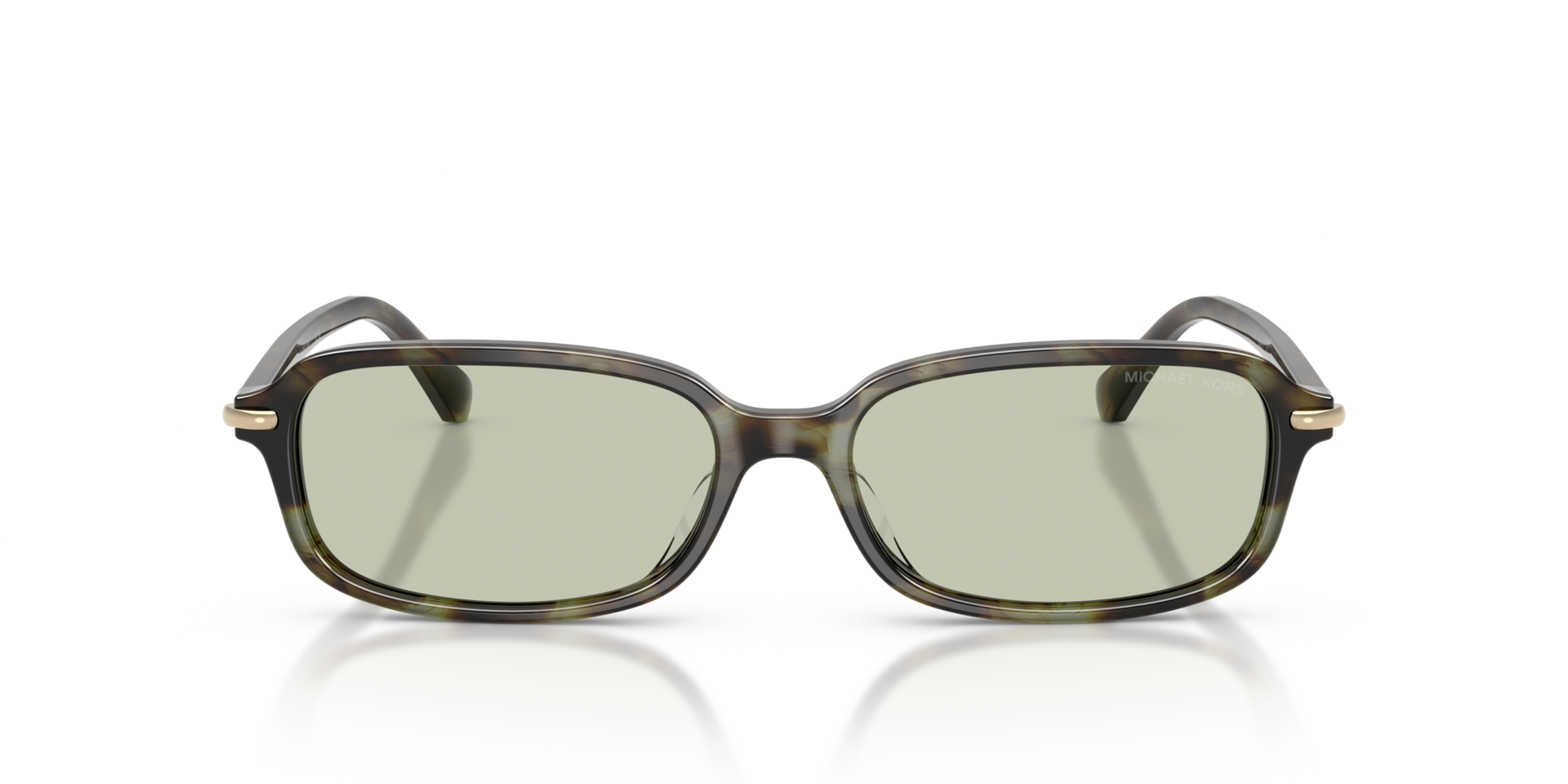 MK2288U Sage Tortoise AcetaatSunglass Frames van B24, Vooraanzicht