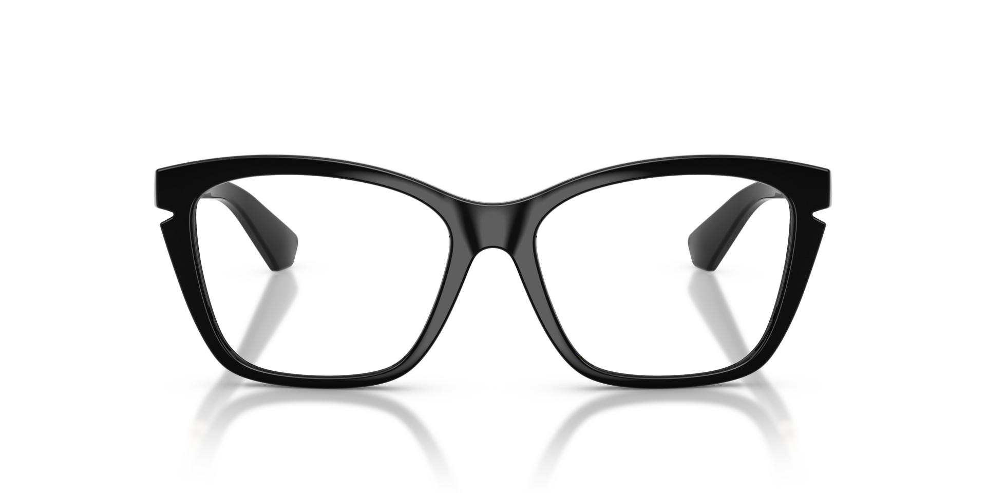BE2427U Schwarz KunststoffEyeglass Frames von B24, Vorderansicht