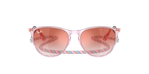 Ray-Ban - RB9060S, Damen, Violett transparent/Havana/Transparent Violet, Größe: X-Small