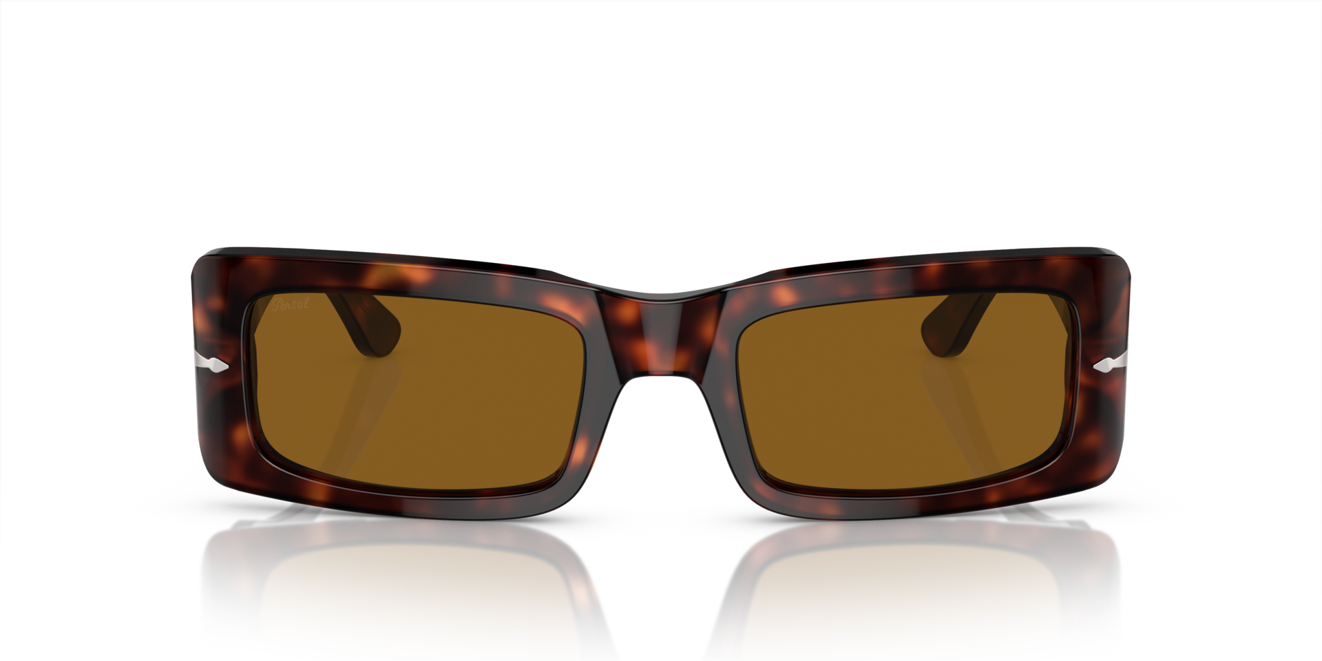 PO3332S Havana AcetatSunglass Frames von B24, Vorderansicht