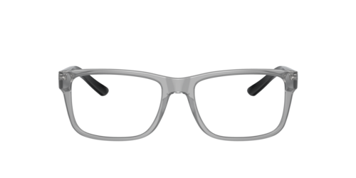 Armani Exchange - AX3016, Herren, Glänzendes transparentes Grau/Shiny Transparent Grey/Matte Black, Größe: Durchschnittlich