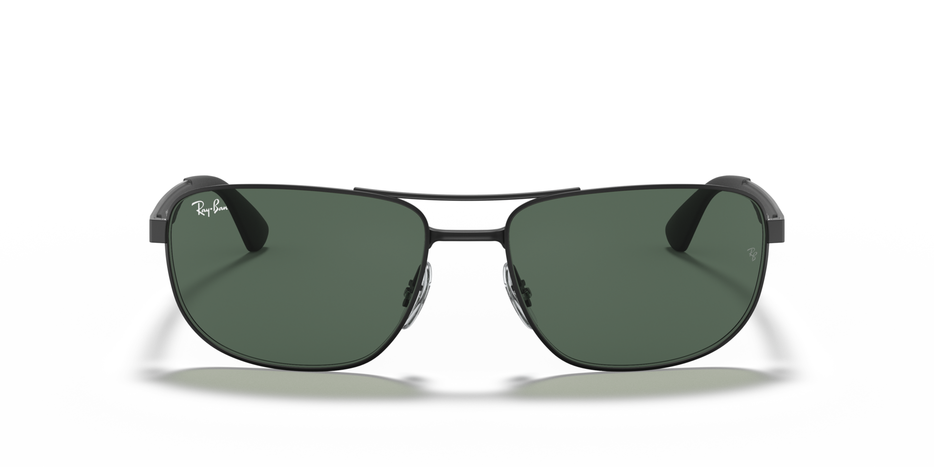 RB3528 Schwarz MetallSunglass Frames von B24, Vorderansicht