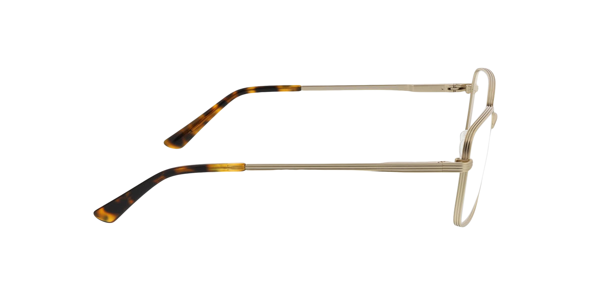 Harry Hellgold matt MetallEyeglass Frames von B24, Seitenansicht