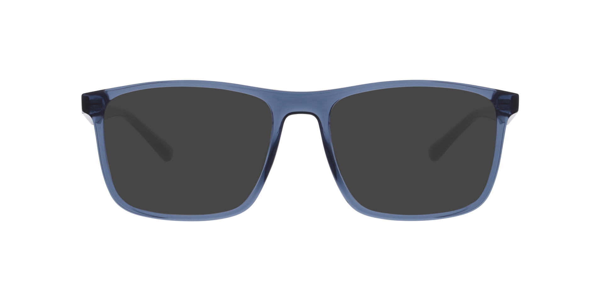 Sedra Crystal Gradient Navy Blue KunststoffEyeglass Frames von B24, mit getönten Gläsern