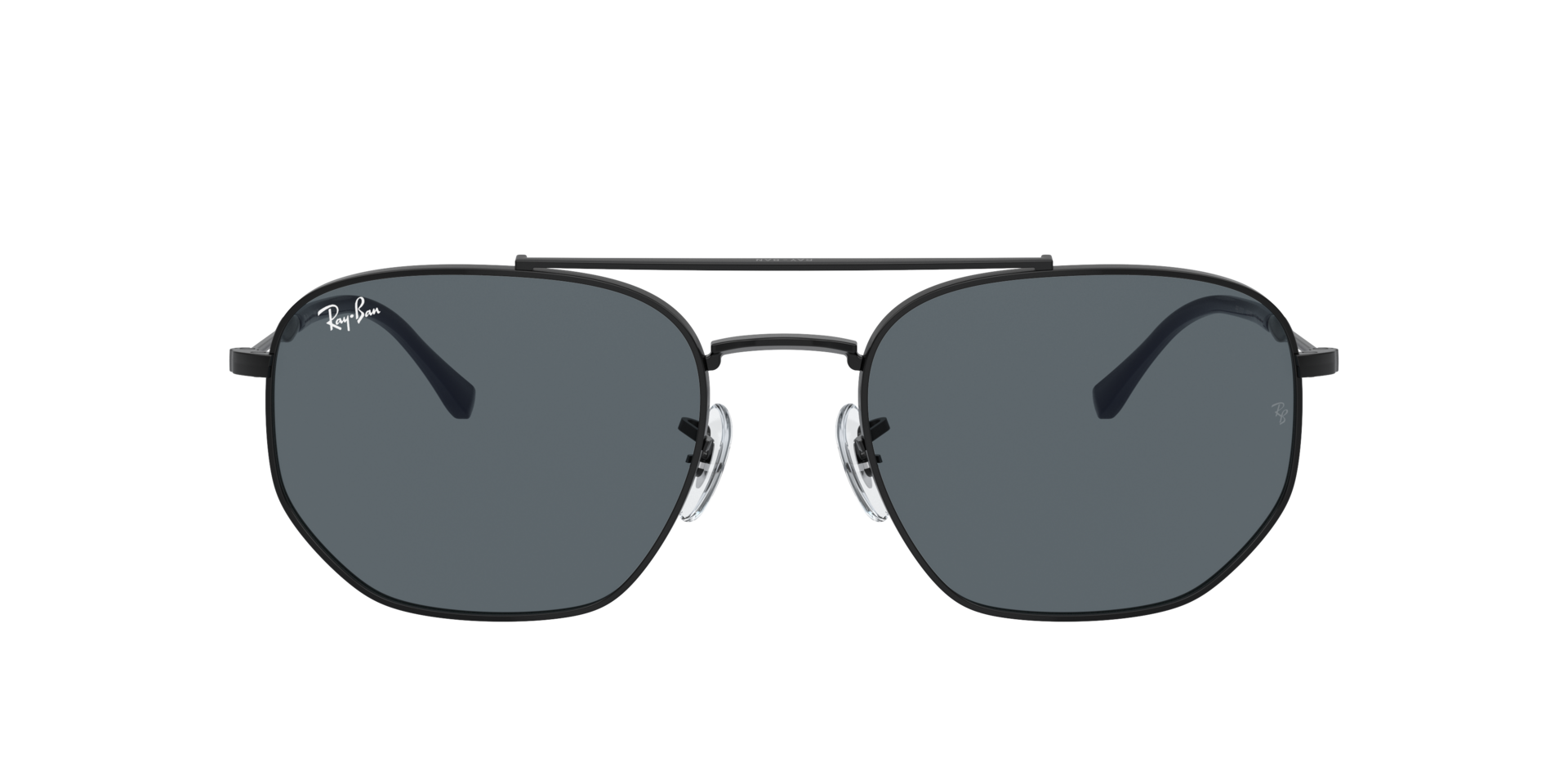 RB3707 Schwarz MetallSunglass Frames von B24, mit getönten Gläsern