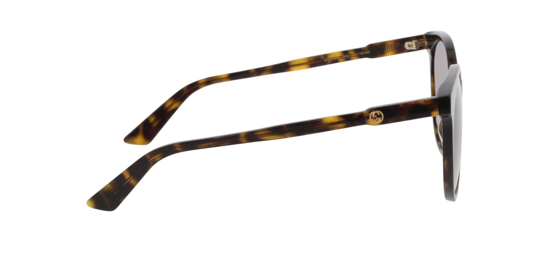 GG72 Schwarz MetallSunglass Frames von B24, Seitenansicht