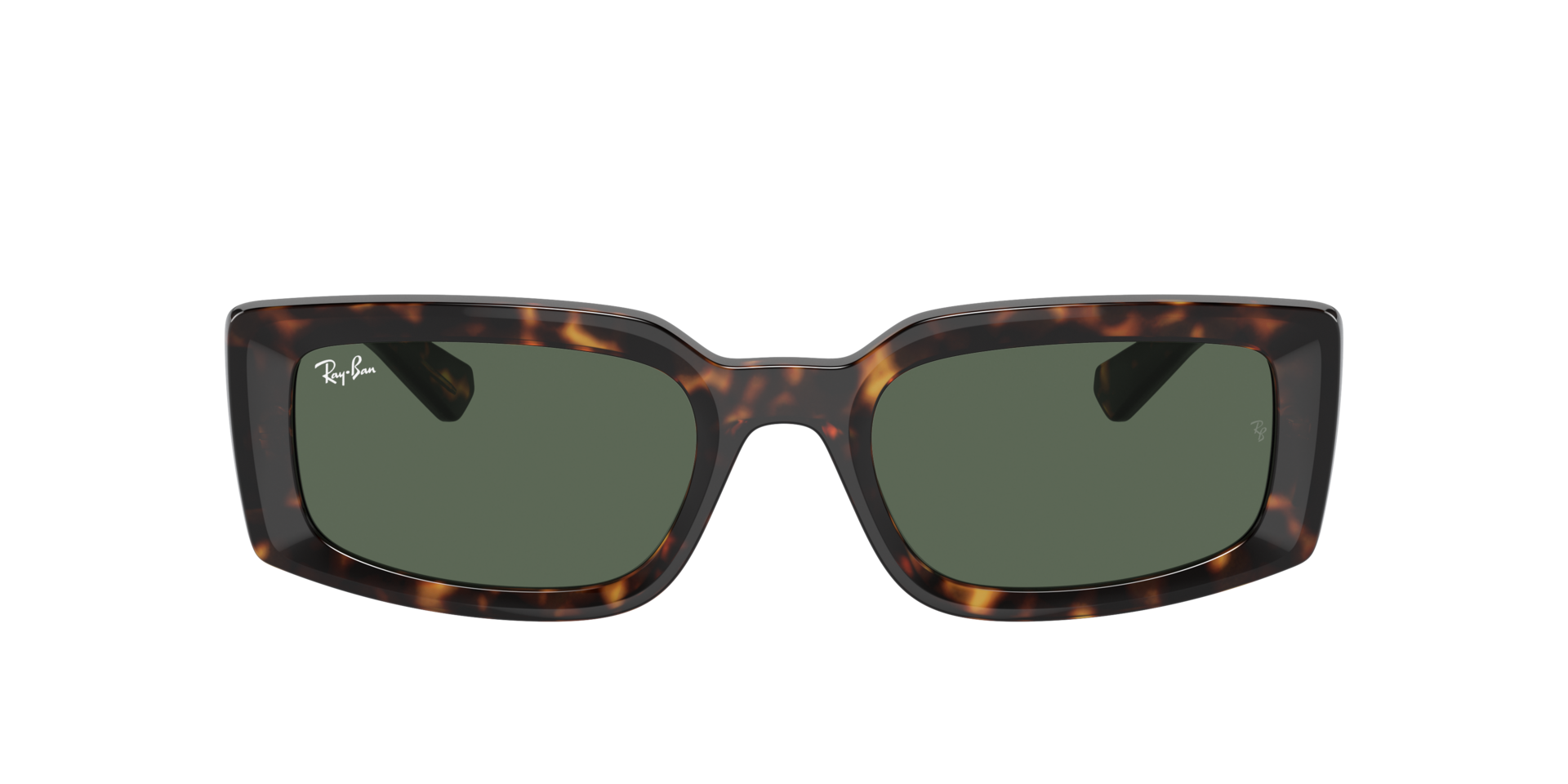 RB4395 Havana KunststofSunglass Frames van B24, met getinte lenzen