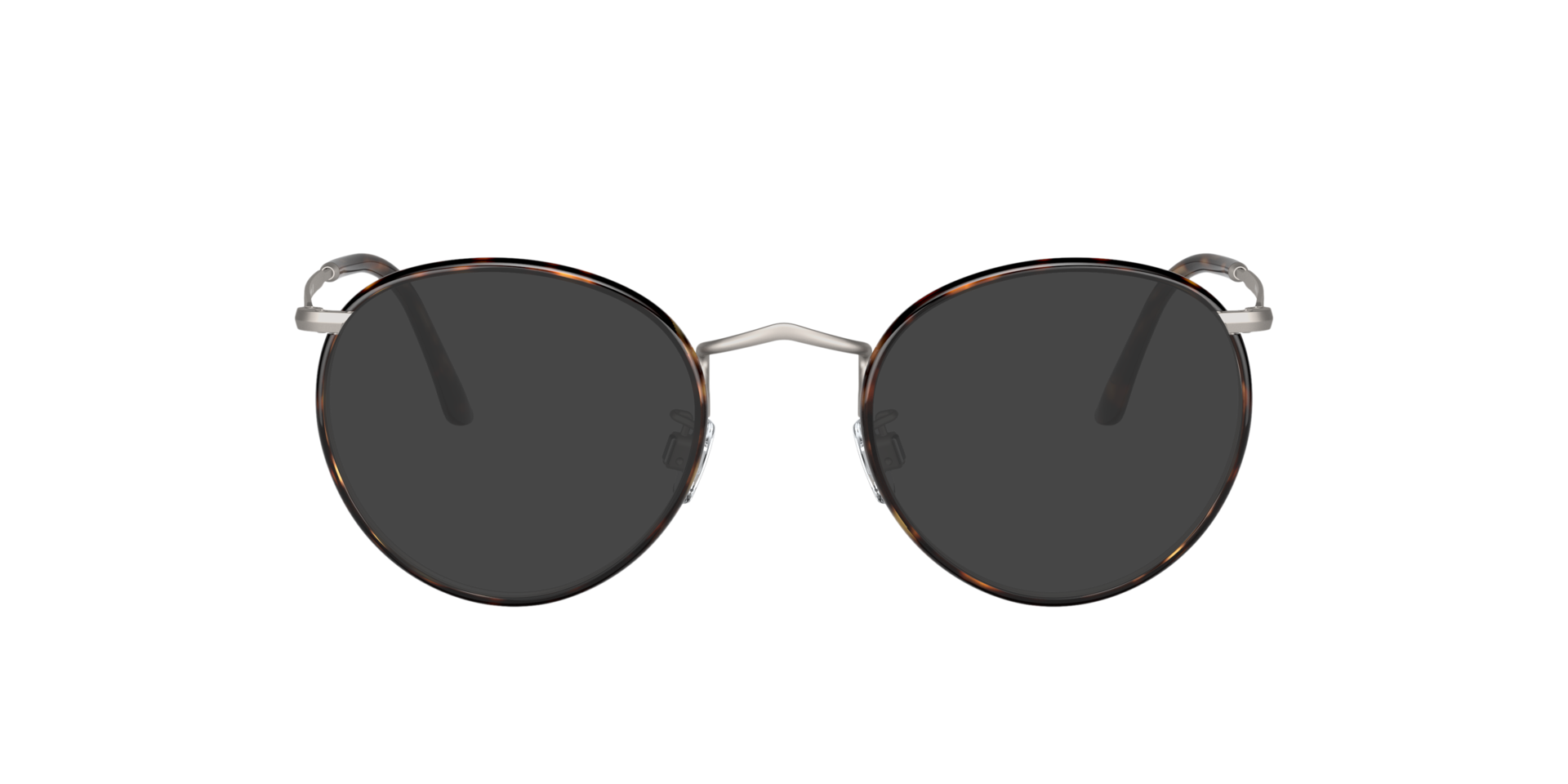 AR 112MJ Braun Havana & Gunmetal matt MetallEyeglass Frames von B24, mit getönten Gläsern